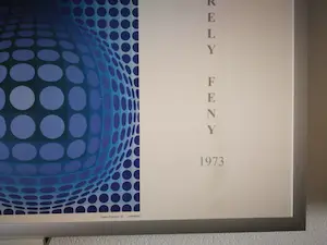 Victor Vasarely - Ophalen! Groot. Nadruk eerder werk. kopen? Bied vanaf 1!