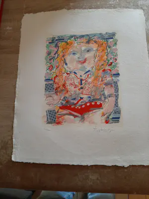 Kees Salentijn - Zeefdruk, Nina de Vacaciones kopen? Bied vanaf 35!