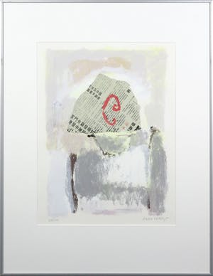 Anna Verrijt - Zeefdruk, Scraps IV - Ingelijst kopen? Bied vanaf 1!