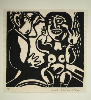 Aad de Haas - 8 Linosneden uit “Terugblik” , met omslag – 1976 kopen? Bied vanaf 250!