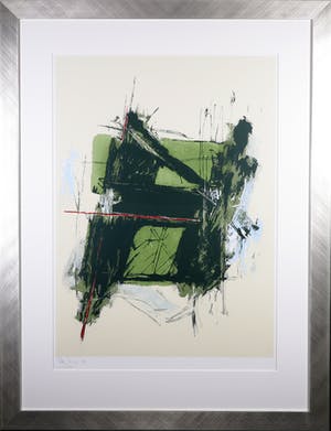 Arty Grimm - Zeefdruk, Abstracte compositie - Ingelijst (Groot) kopen? Bied vanaf 50!
