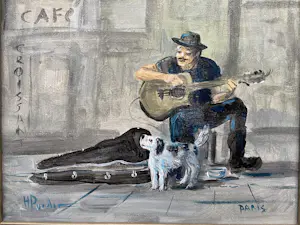 Henk Poeder - Straat muzikant in parijs kopen? Bied vanaf 99!