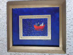 Jacques Tange - "Miroir" acryl/papier/board uit 2010 kopen? Bied vanaf 350!