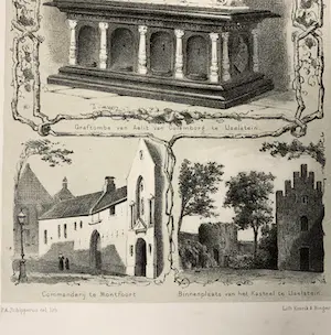 Piet Schipperus - Huis te Linschoten-Kasteel te Montfoort-Graftombe v.Aelit van Culemborg kopen? Bied vanaf 1!