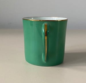 Niet of onleesbaar gesigneerd - Gebr. Schönau Hüttensteinach - Acht Art Deco Mokka kop- en schotels kopen? Bied vanaf 1!