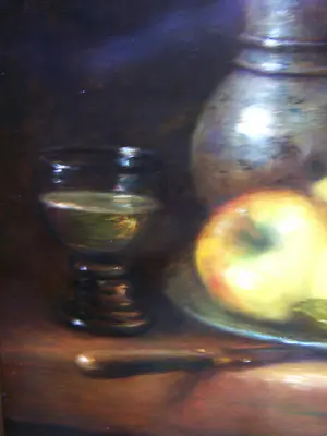 Ad de Roo - Stilleven met appels . kaufen? Bieten Sie von 300!