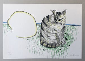 Roger Raveel - zeefdruk ‘Felix Vulgaris’ - 2010 - oplage 100 kopen? Bied vanaf 725!