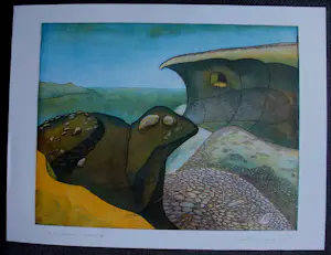 Buy Rob Clous - Ets: Versteende vormen - 1980? Bid from 49!