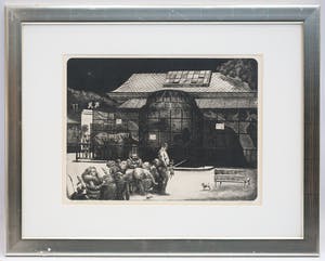 Niet of onleesbaar gesigneerd - Dierentuin kopen? Bied vanaf 1!