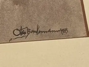 Otto Bachmann - Kerk tafereel kopen? Bied vanaf 10!
