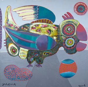 Jerome Bech - Acryl op doek, De Productiefout (Groot) kopen? Bied vanaf 100!