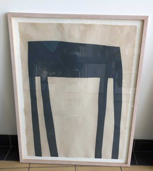 Klaas Gubbels - Zwarte tafel met lijst kopen? Bied vanaf 785!