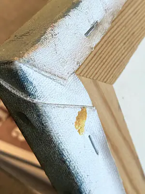 Anita de Harde - De engel weerhoudt Abraham van het offeren van zijn zoon Izaak. kopen? Bied vanaf 50!