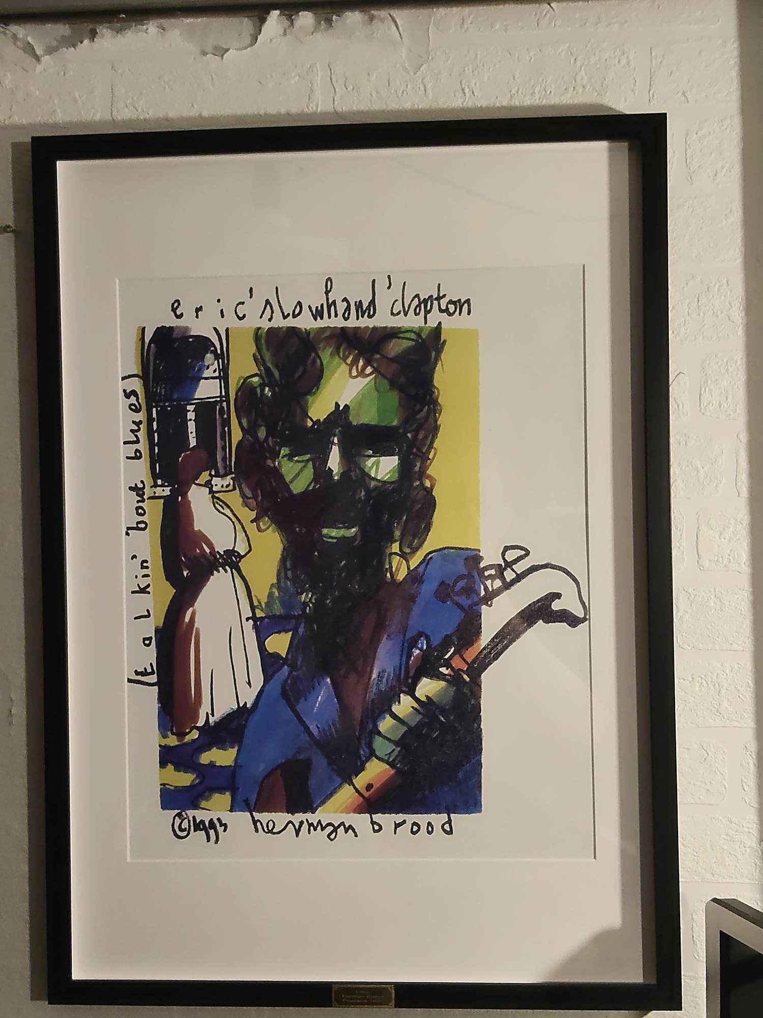Herman Brood - Eric slow hands Clapton kopen? Bied vanaf 150!