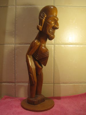 Moai Kavakava Rapa Nui Paaseiland - Voorouder beeld. kopen? Bied vanaf 70!