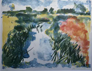 Jan Sierhuis - zonder titel - ingelijst - 1999 kopen? Bied vanaf 100!