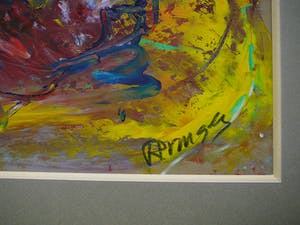 Niet of onleesbaar gesigneerd - Alu & Brun -expressionisme circa 1980- kopen? Bied vanaf 1!