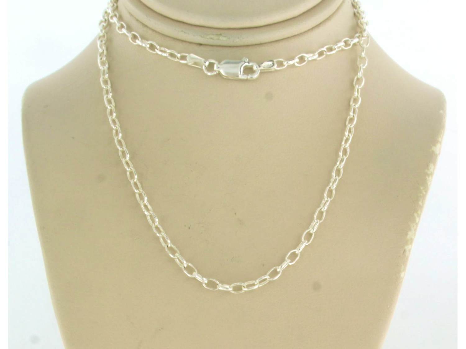 zilveren collier - 50 cm lang - 5.0 gram kopen? Bied vanaf 60!