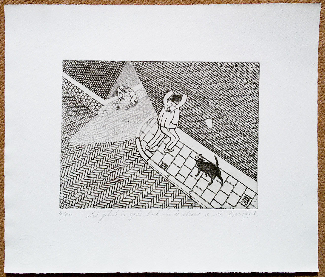 Philip Boas - Het geluk is op de hoek van de straat 2, ets kopen? Bied vanaf 30!