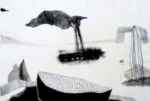 Sandra Kruisbrink - Litho - 1995 - oplage: 15 stuks verkocht voor € 75!