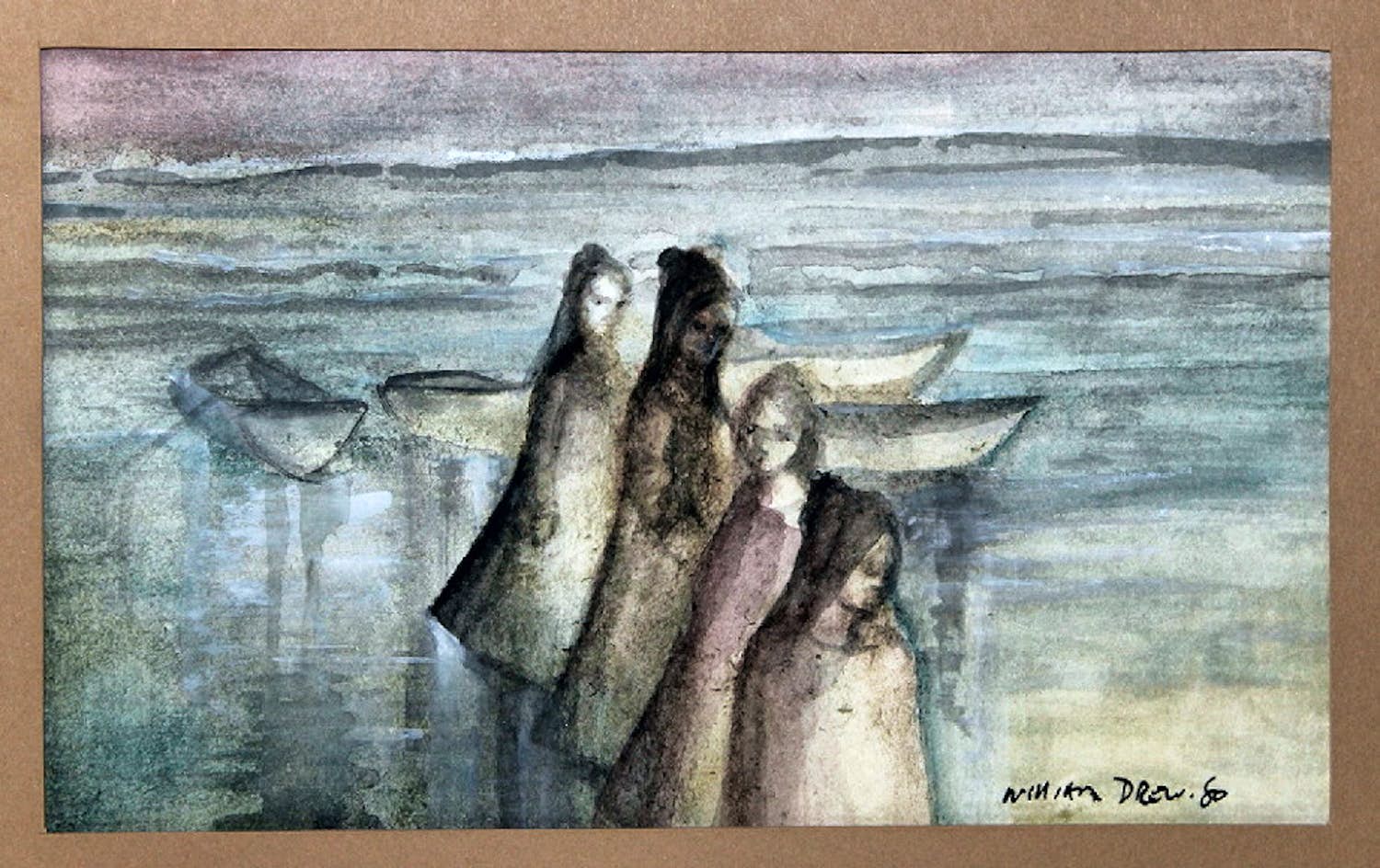 Niet of onleesbaar gesigneerd - women on the beach (sc9b) kopen? Bied vanaf 3!