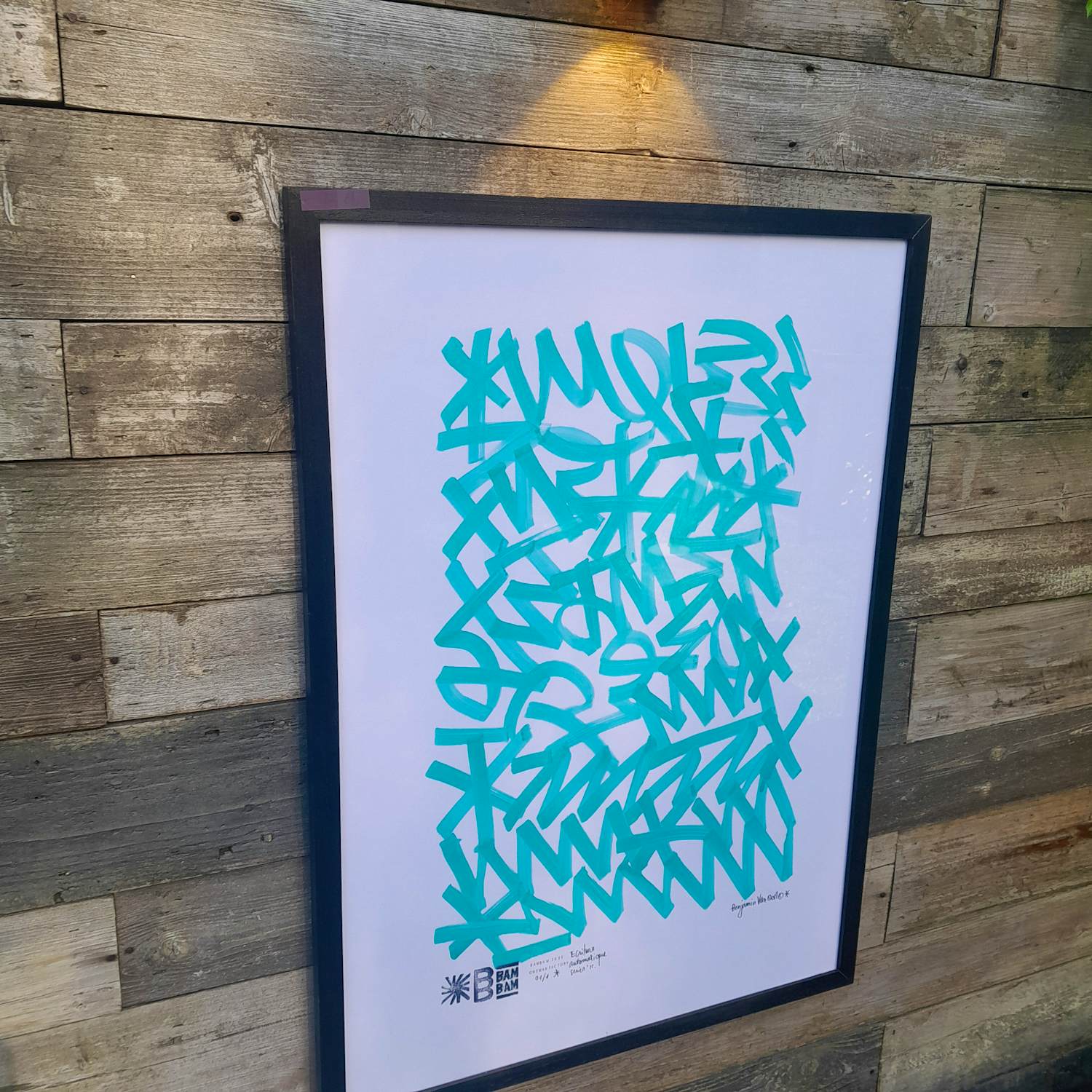 Benjamin Van Oost - APPEL Blauw verkocht voor € 575!