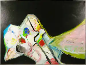 Cobi Nieuwstad - Acryl op doek, Katwijk - Ingelijst verkauft für € 50!