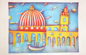 Marianne Aulman - Litho, Atlantis XIII kaufen? Bieten Sie von 1!
