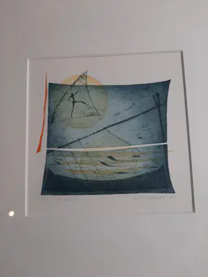 Lieke Vreede - Ets, Titel, Icarrus kopen? Bied vanaf 35!