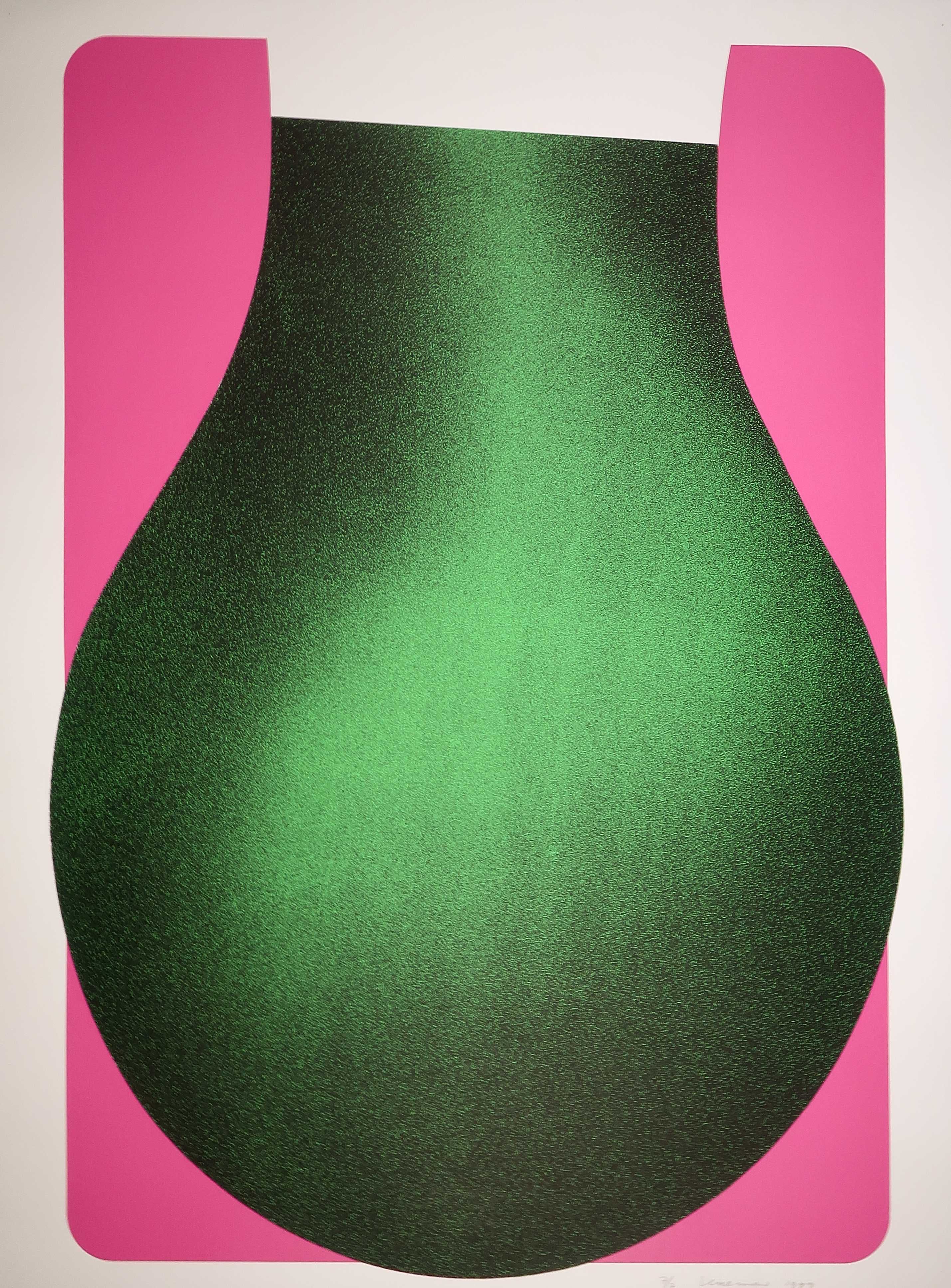 Peer Veneman - Zeefdruk, Zonder titel (Groot!) kopen? Bied vanaf 120!