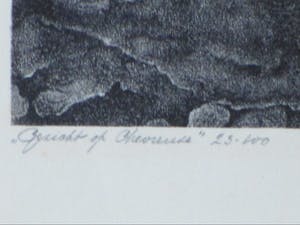 Gijs Voskuyl - Gezicht op Chevreuse - litho kopen? Bied vanaf 35!