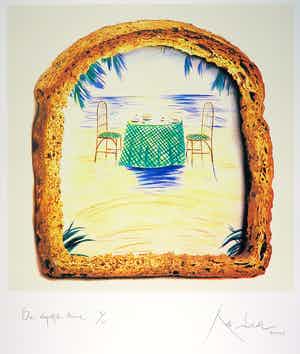 Rob Scholte - Zeefdruk, Ons dagelijks brood verkocht voor € 1!