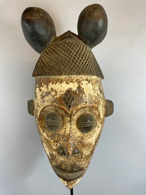Punu - African Punu-Lumbo mask - Gabon. kopen? Bied vanaf 45!