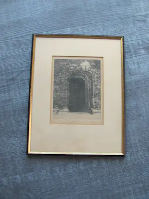 Abe Gerlsma - Poortje Nederlands Hervormde Kerk Franeker kopen? Bied vanaf 35!