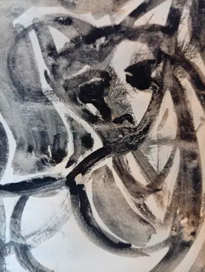 Jan Cobbaert - Oost-indische inkttekening - handgesigneerd - ingelijst kopen? Bied vanaf 450!