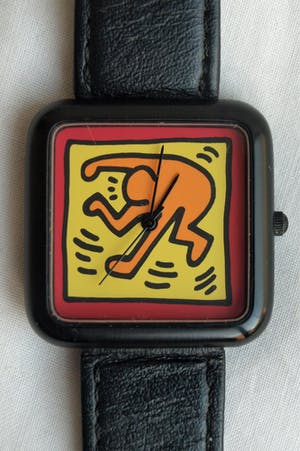 Keith Haring - Horloge “Bending Man” – in originele doosje kopen? Bied vanaf 1!