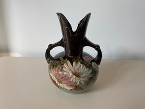 Niet of onleesbaar gesigneerd - Art Nouveau majolica vaas kopen? Bied vanaf 1!