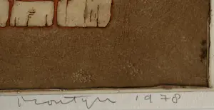 Jan Montyn - Handgesigneerde ets | 'Springtime Kyoto' | 1978 (ZEER KLEINE OPLAGE) kopen? Bied vanaf 85!