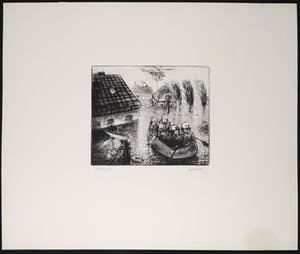 Ralf Bergner - Frank Schult, Rolf Müller, Dieter Gilfert, e.a., Map met 8x grafiek kopen? Bied vanaf 1!