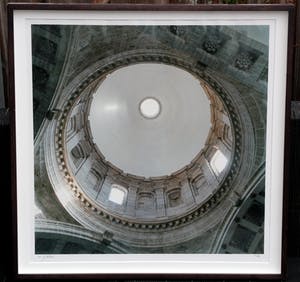 Jan Dibbets - c print: Ten Cupolas: Montepulciano, San Biagio (nette lijst!) kopen? Bied vanaf 995!