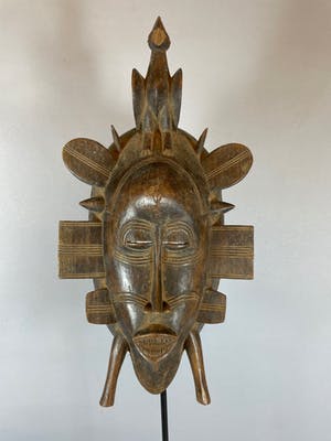 Mambila - African Senufo mask - Burkina Faso. kopen? Bied vanaf 45!