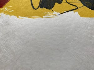 Antoni Tapies - kleurenlitho - 'l'Emerveille merveilleux' - 1973 (Zeer kleine oplage) kopen? Bied vanaf 950!