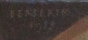 Herman Berserik - Olieverf op doek: zolderkamer - 1988 kopen? Bied vanaf 3250!