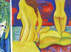 Joe Wols - Acryl op papier, Ogygia IV kopen? Bied vanaf 1!