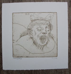 Herman Gordijn - ets en boek, luxe editie: binnenste buiten - 2009 kopen? Bied vanaf 175!