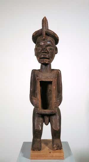 Teke - Hout, Butti voorouderbeeld verkocht voor € 1!