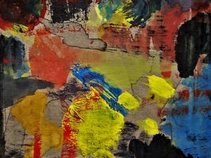 Ernst Vijlbrief - Amsterdam - Provo - Originele 1959 Aquarel "Castello Toscane" gesigneerd kopen? Bied vanaf 81!