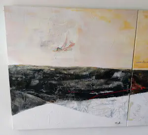 Truusje Borst-Krake - ‘ Aanland dat ooit mijn water was’ kopen? Bied vanaf 50!