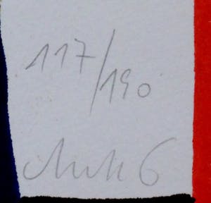 Horst Antes - Litho: Kopffüßler kopen? Bied vanaf 99!