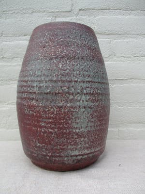 Mobach Keramiek - Grote vaas paars/blauw tinten kopen? Bied vanaf 35!